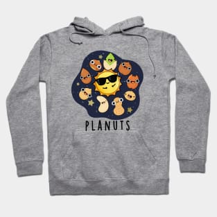 Planuts Funny Astronomy Nuts Pun Hoodie